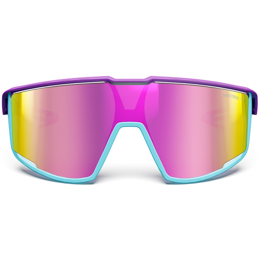 Julbo Fury Sunglasses - Violet/Light Blue - Multilayer Pink Spectron 3