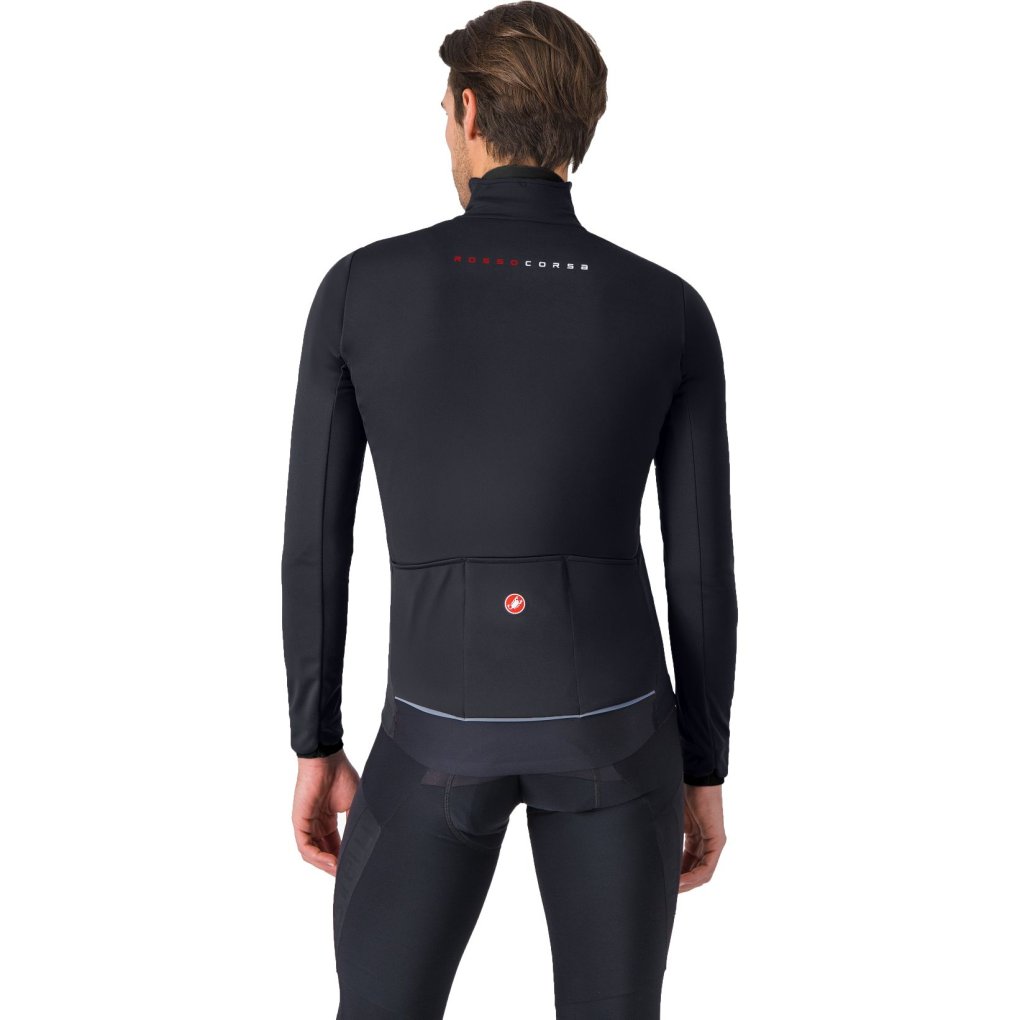 Castelli Alpha 150 Jacket Men - light black/black 085