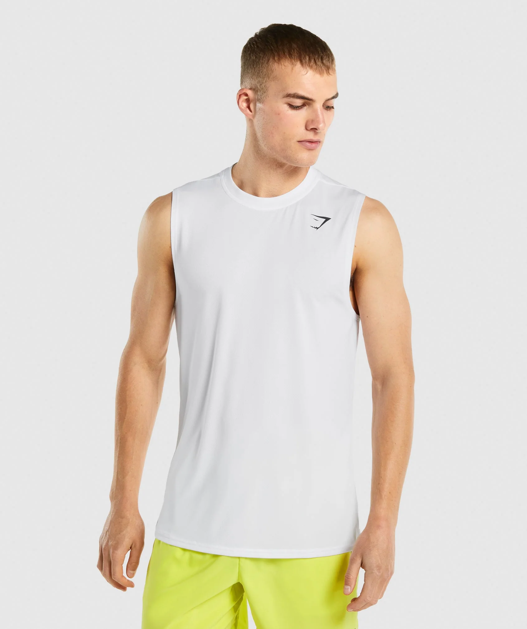 Arrival Sleeveless T-Shirt White