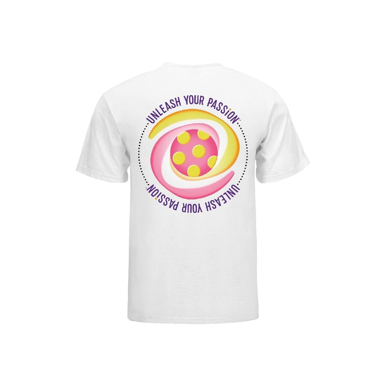 World football competition U-17 Women's World Cup Dominican Republic 2024™ White Football Swirl T-Shirt - Men's