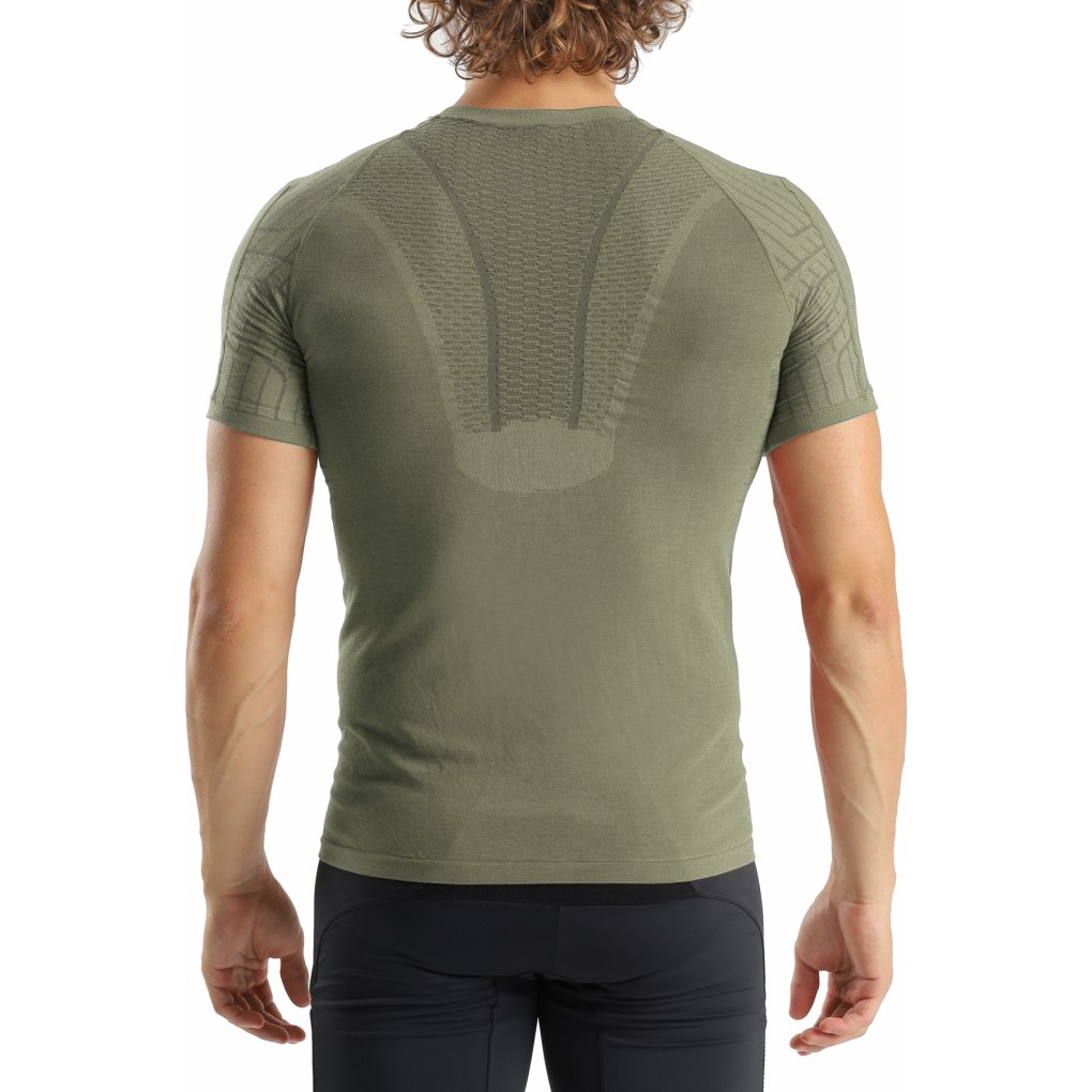 UYN Terracross Self Layer Short Sleeve Shirt Men - Support Fit - Aloe
