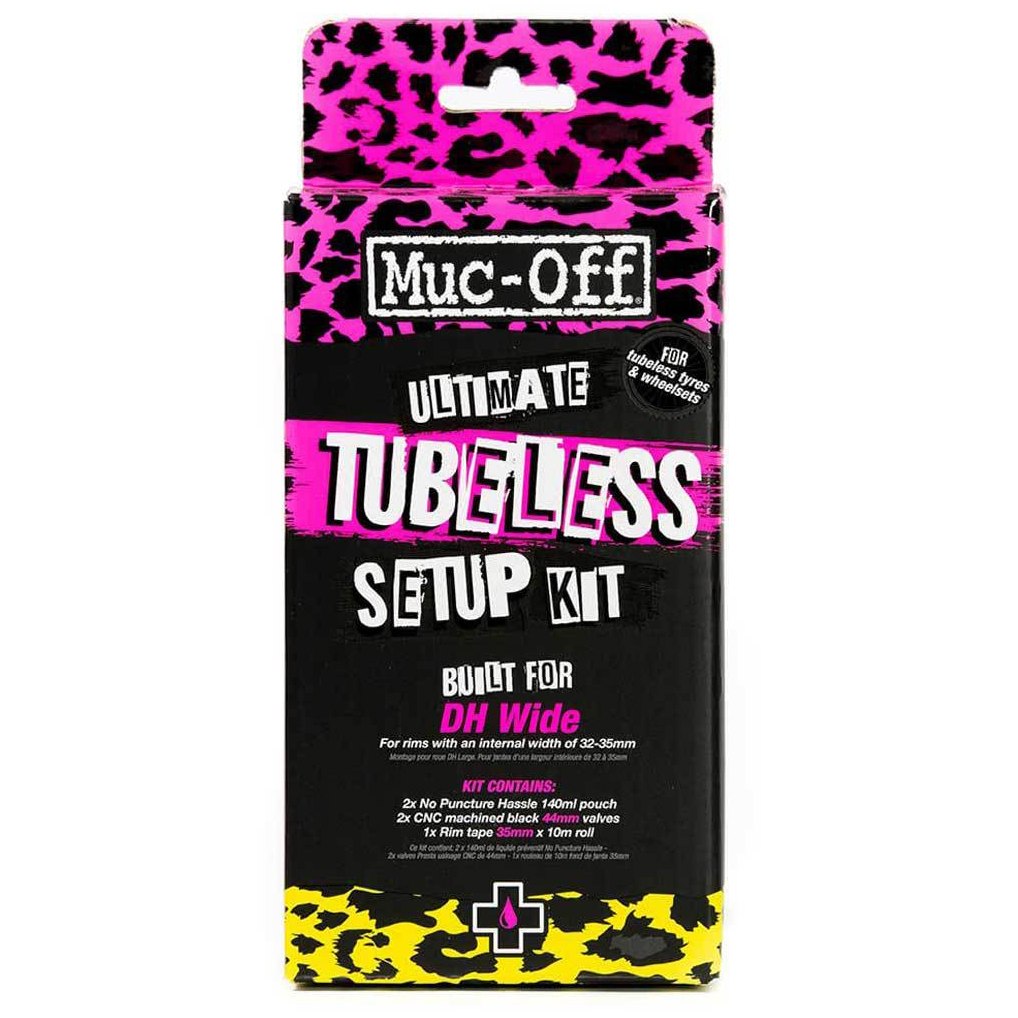 Muc-Off Ultimate Tubeless Setup Kit - DH/Plus (44mm / 10m x 35mm)