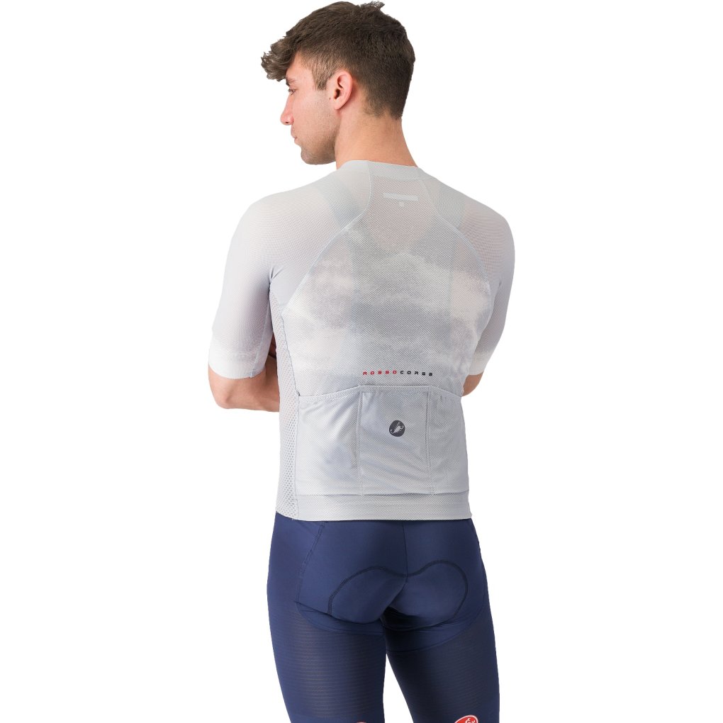 Castelli Climber's A/C Jersey Men - silver grey/smoky grey 870