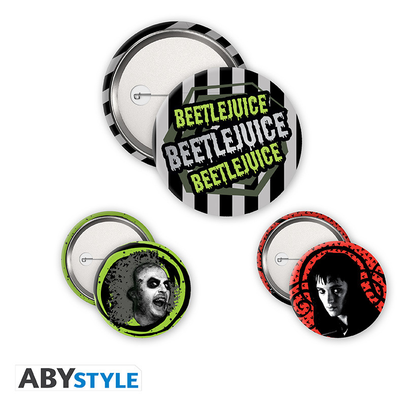 BEETLEJUICE- Badge Pack Beetlejuice Beetlejuice
