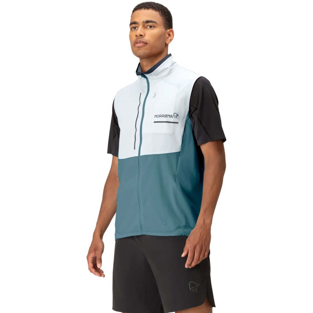 Norrona senja aero90 Vest Men - Snow White