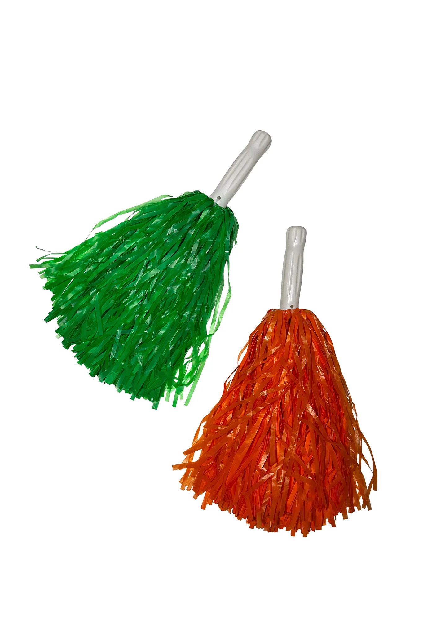 Bring It Pom Poms - Green/Orange