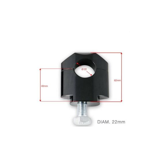 Barracuda UNIVERSAL handlebar clamp 22mm UniversalRef: bar0145 / n1017/u22
