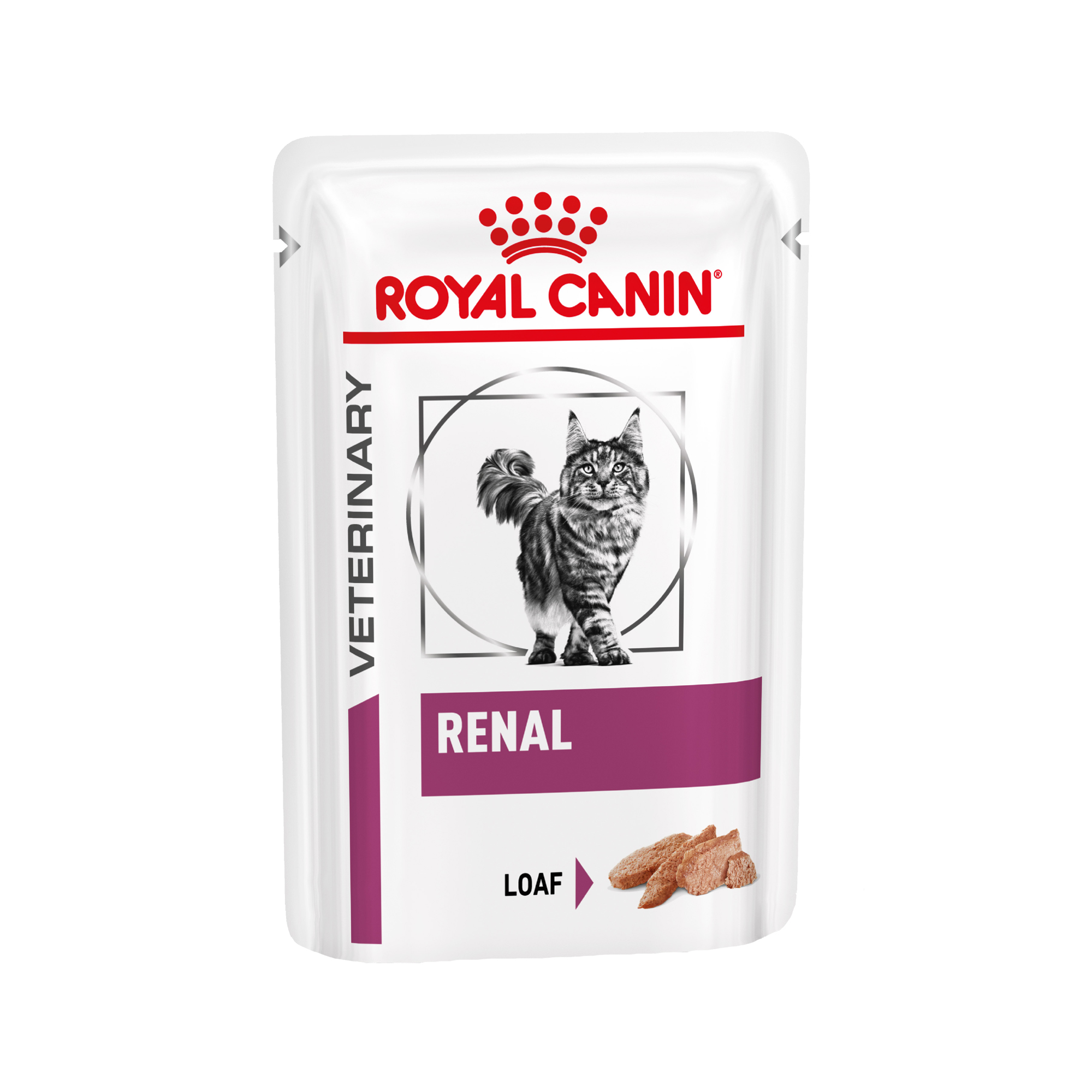 Royal Canin Renal Feline - Cat - with Beef 12 x 85g Pouches