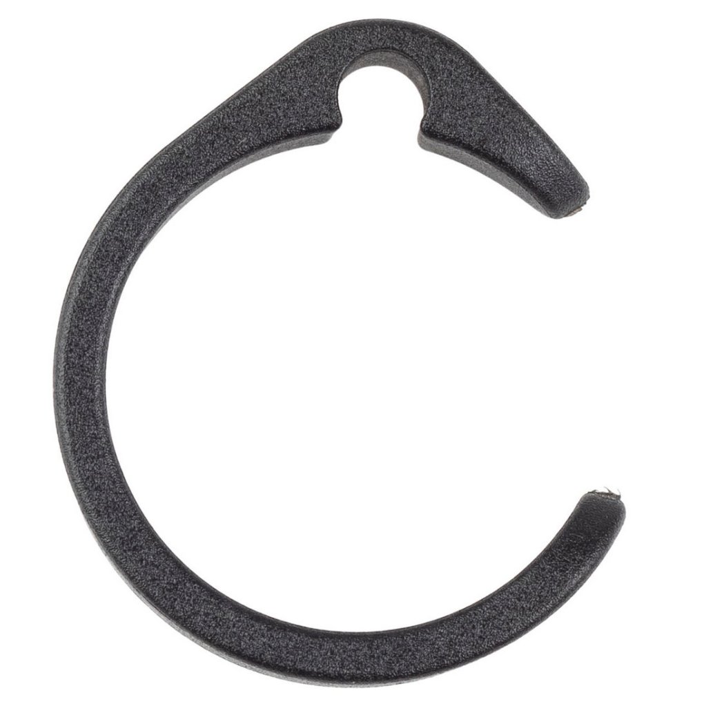 Jagwire Clip Rings for Guiding Control Cables on E-Bike - 19.0 - 22.2mm | 4 Pieces