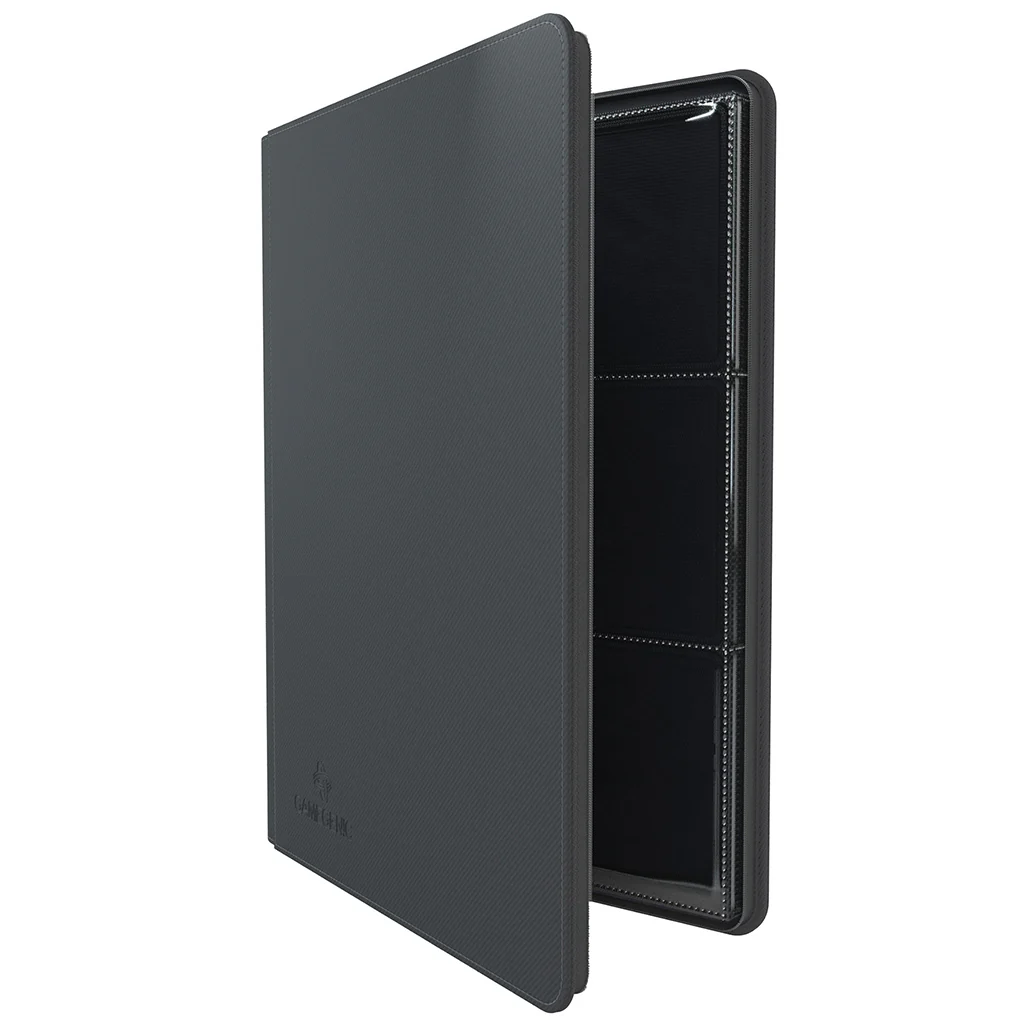 Zip-Up Ring-Binder Slim: Black