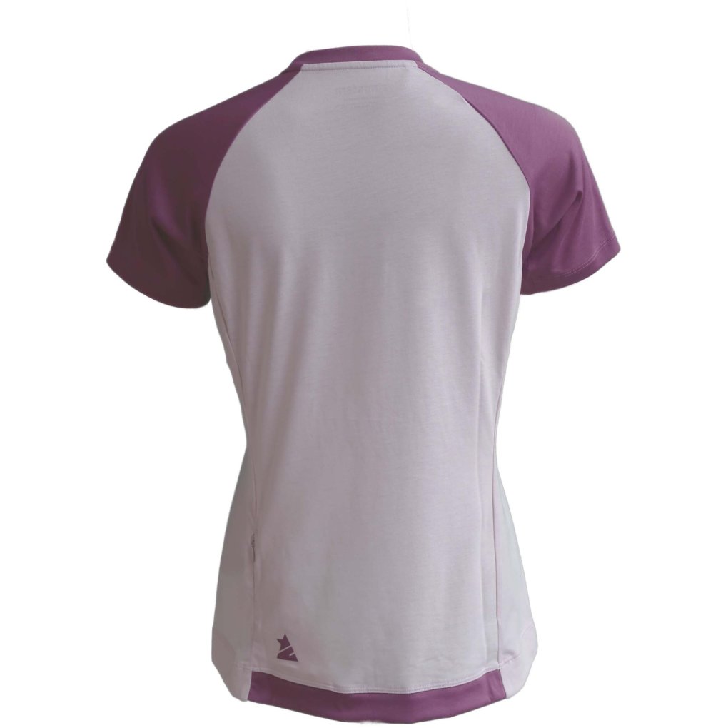 Zimtstern PureFlowz Short Sleeve Shirt Women - Lilac/Berry