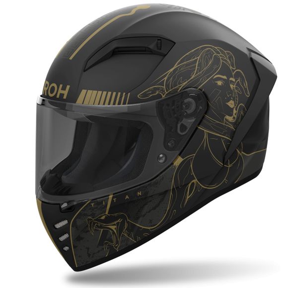 Airoh connor - Titan - Black / YellowRef: AR1397