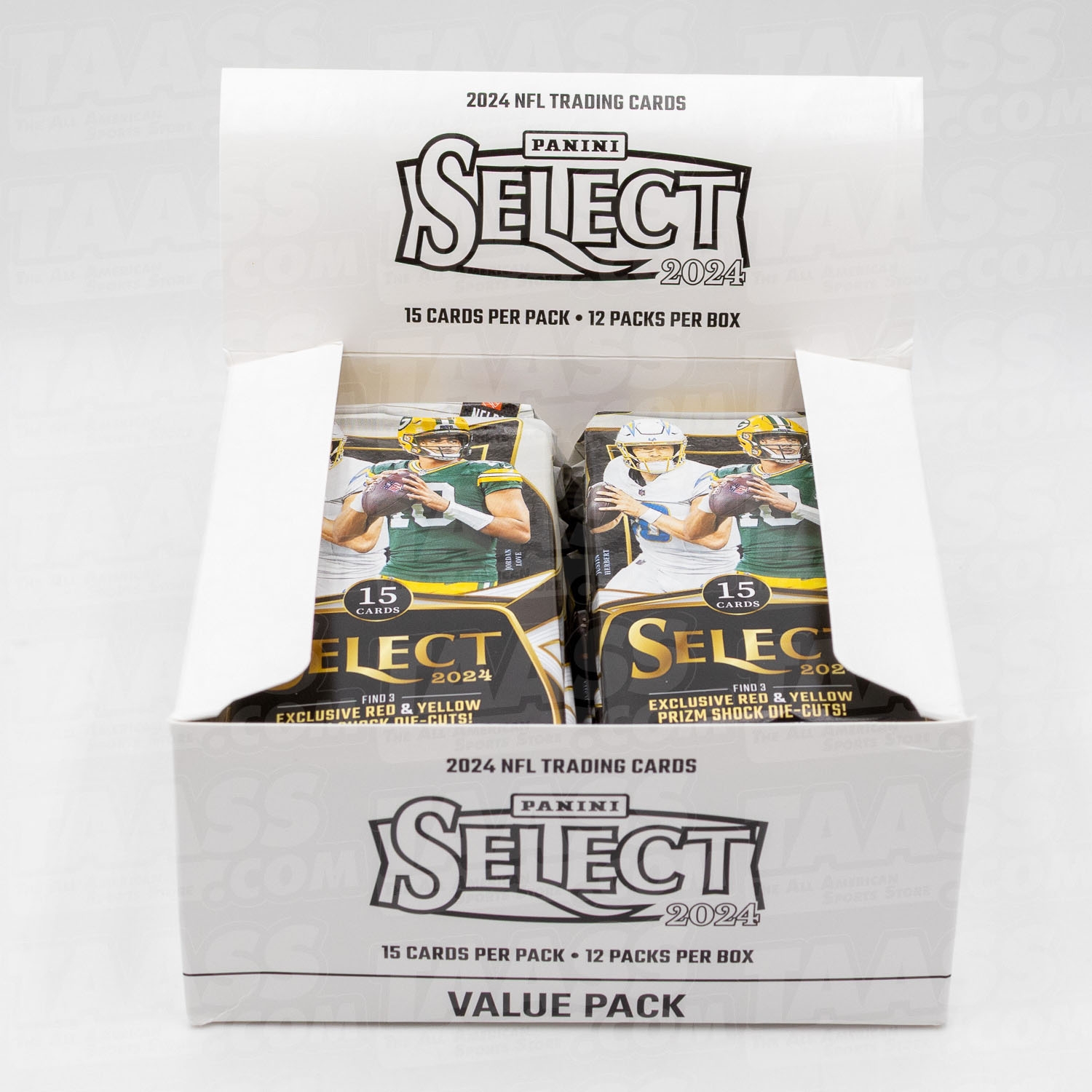 2024 Panini Select Football NFL Fat-Pack Value Box