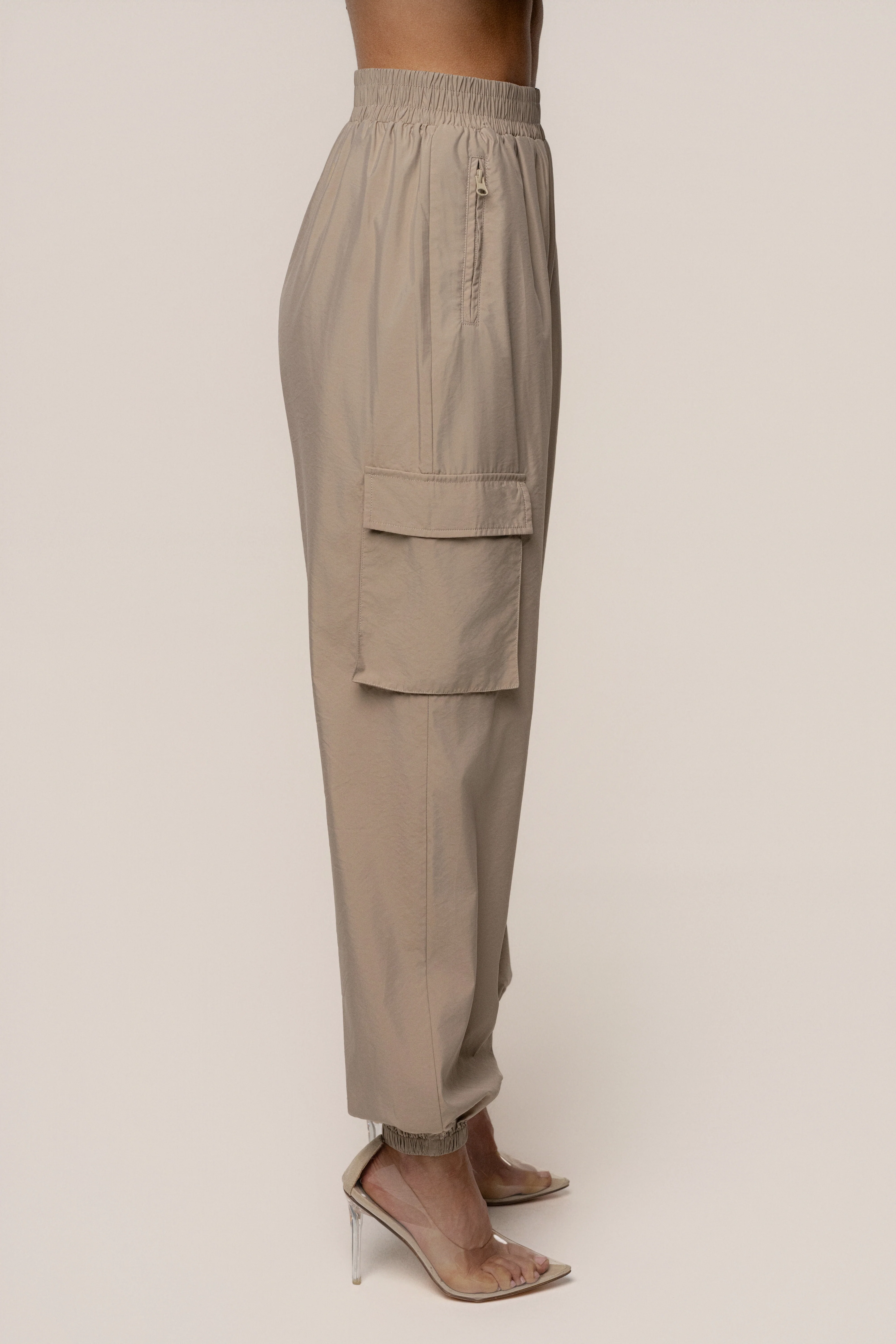 Beige Endure Jogger