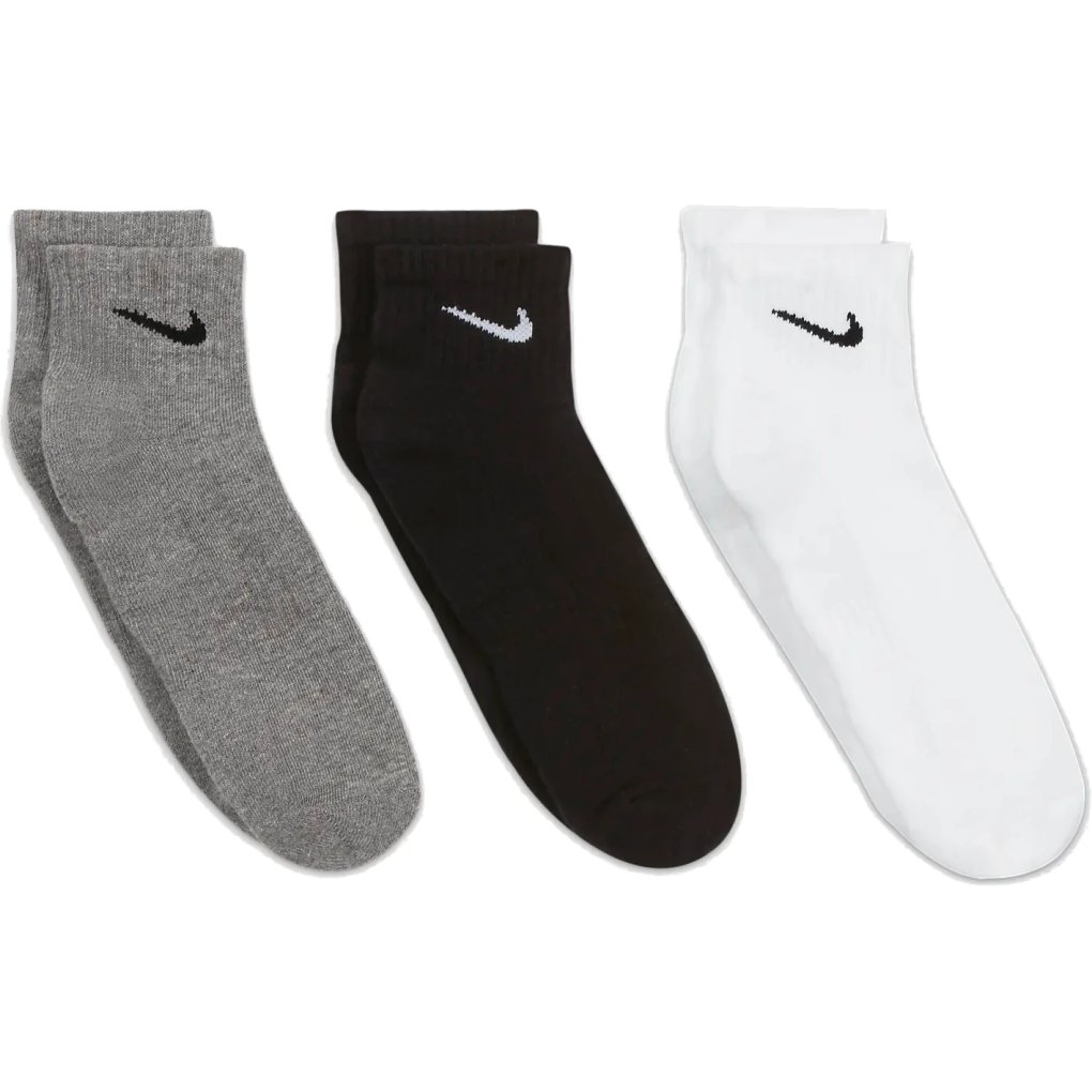 Nike Everyday Cushion Ankle Training Sock (3 Pair) - multi-color SX7667-964