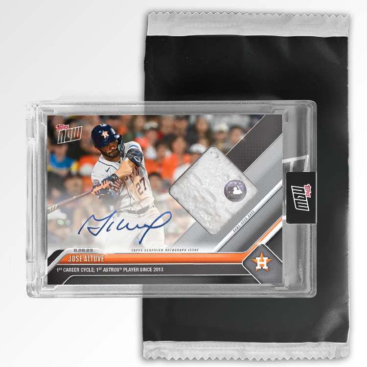 On-Card Auto-Relic # to 99 or Lower - Jose Altuve - 2023 MLB TOPPS NOW® Card 774