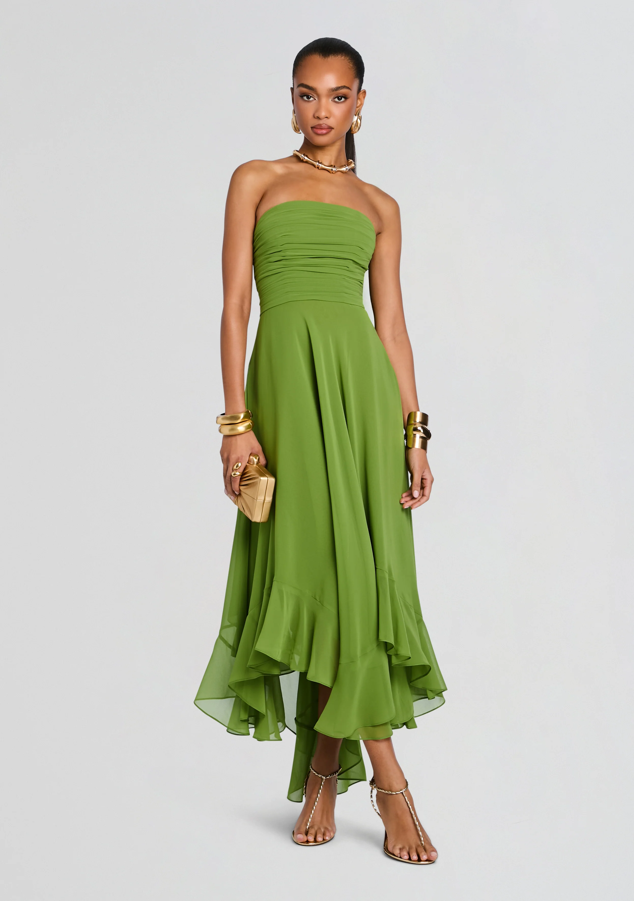 Louisa Chiffon Dress