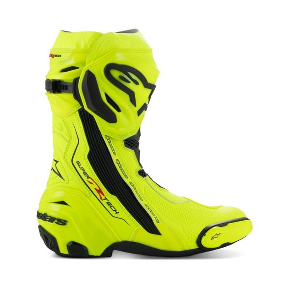 Alpinestars SUPERTECH R Boots - Yellow / BlackRef: Ap12256-C45777