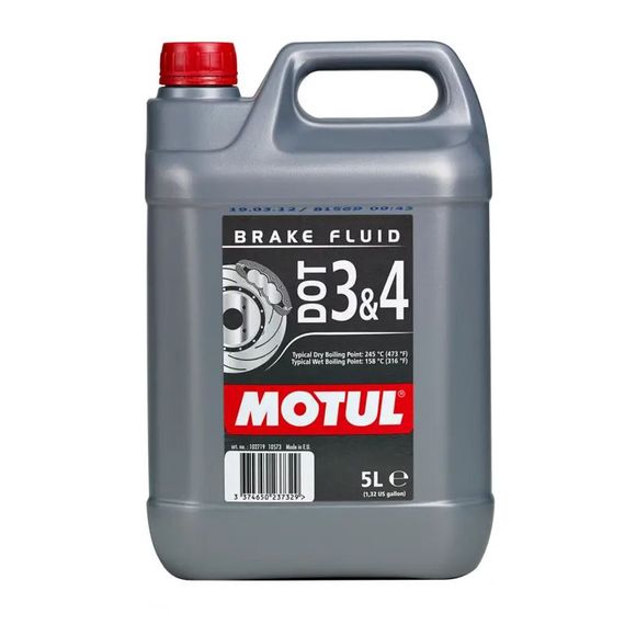 Motul DOT 3 & 4 5L Universal brake fluidRef: MOT0127 / 104247