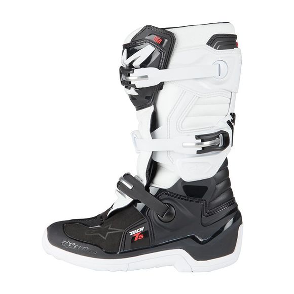 Bottes cross Alpinestars TECH 7S BLACK WHITE ENFANT - Noir / BlancRef : AP10680