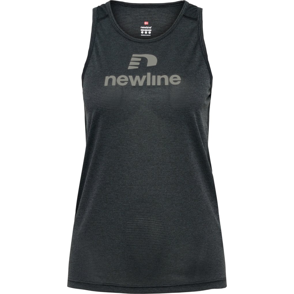 Newline Fontana Singlet Women - black melange