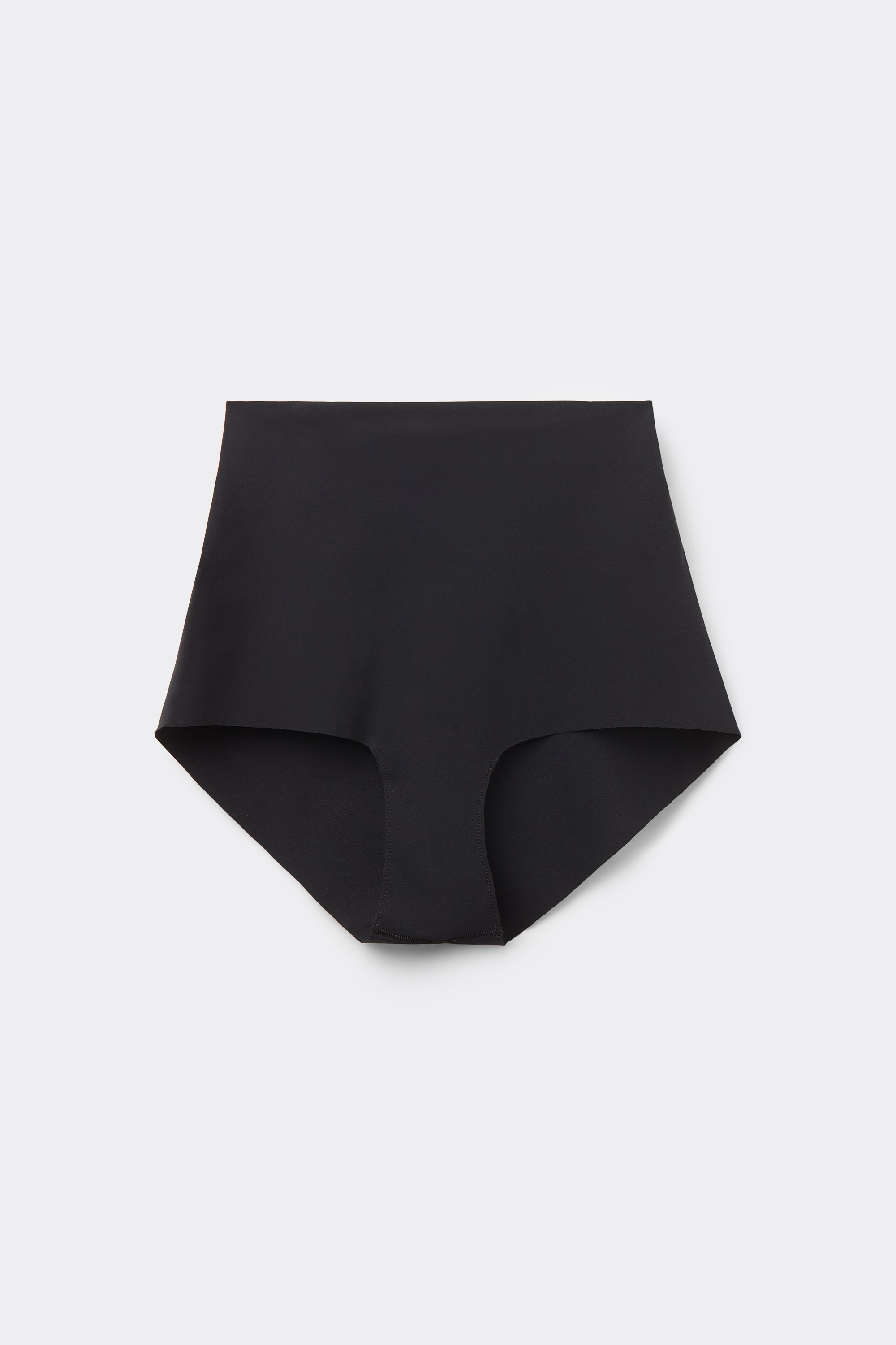 High-Waisted Laser-Cut Recycled Microfibre French Knickers