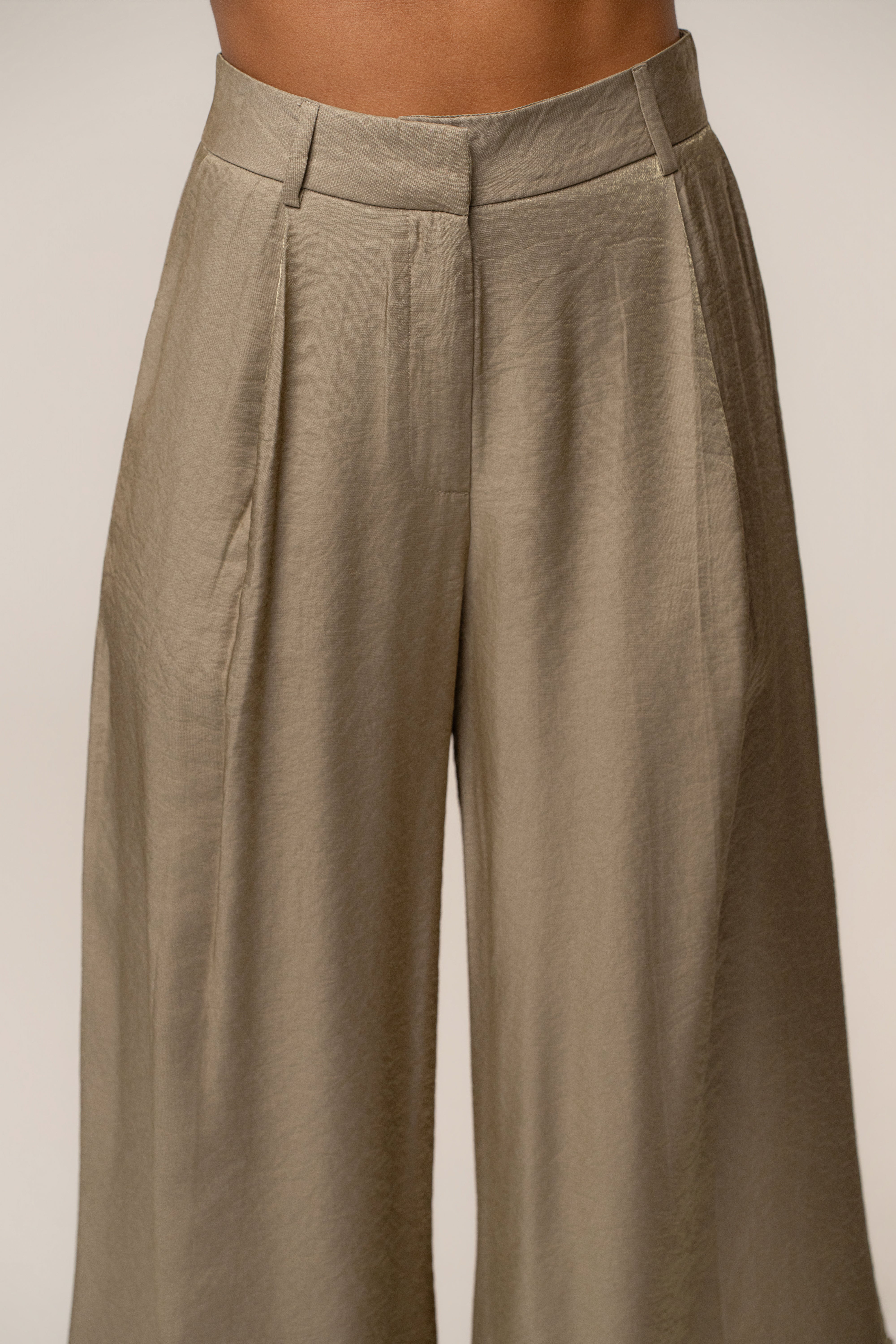 Olive Monaco Wide Leg Pant