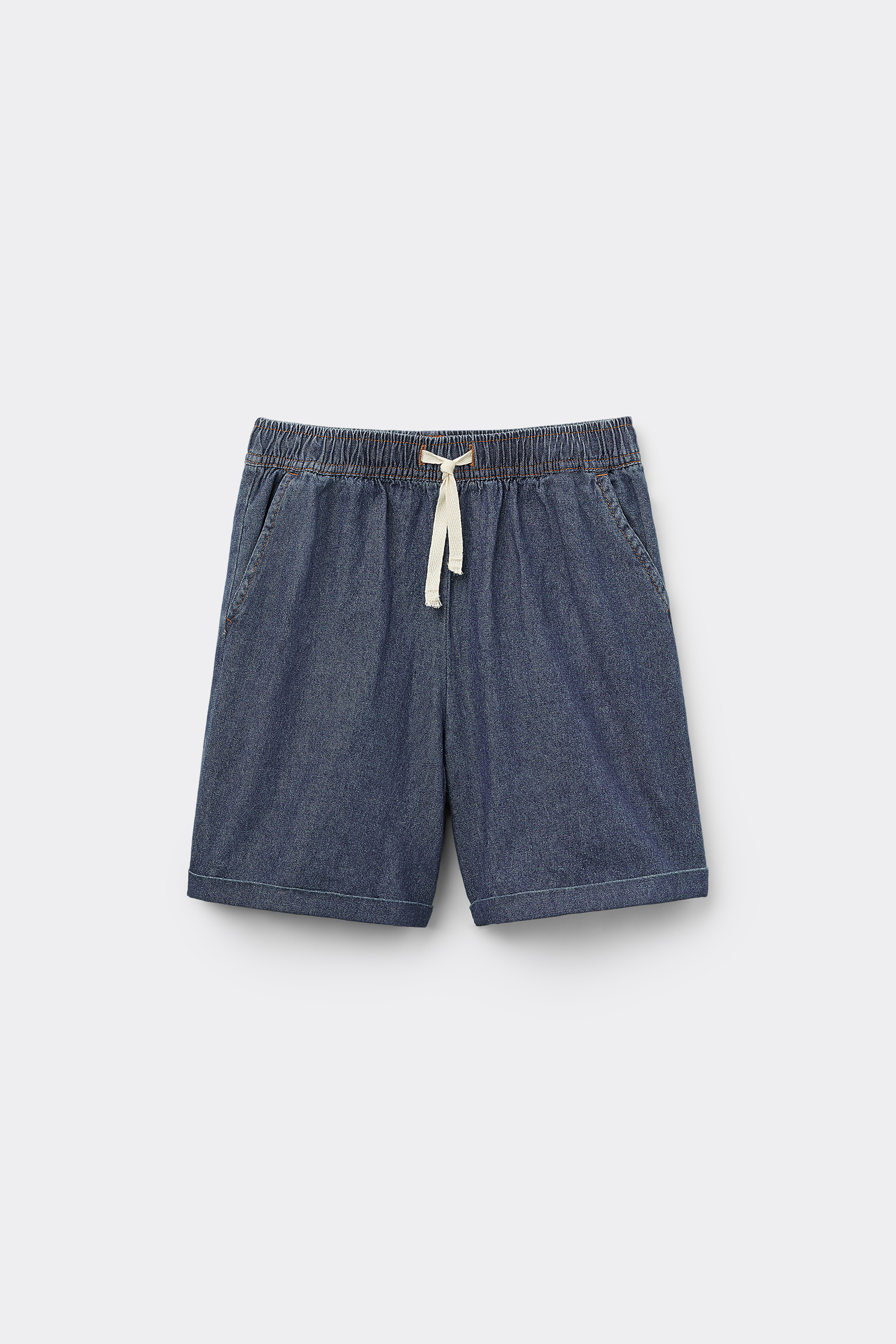 Boys’ Denim Shorts with Drawstring