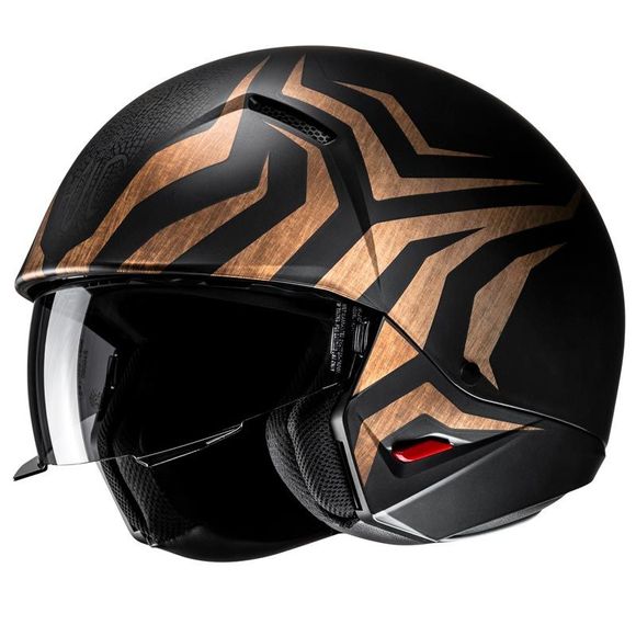 HJC i20N - THORN - Black / Brown Open-Face HelmetRef: HJ1327