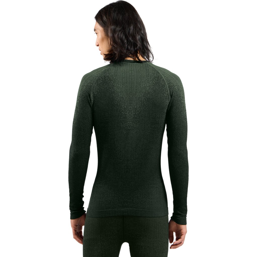 Odlo POW Blackcomb Crew Long-Sleeve Base Layer Top Men - urban chic
