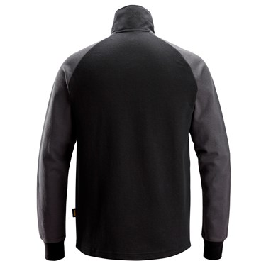 Two-Coloured Half-Zip Sweatshirt