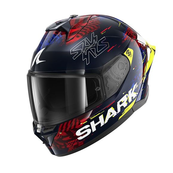 Shark SKWAL CUP SPEED-VIB Full Face Helmet - Blue / RedRef: SH1864