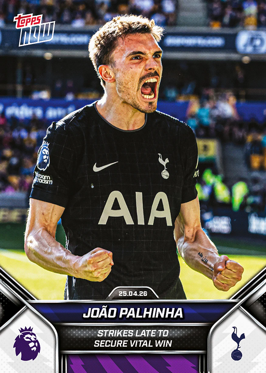 João Palhinha - 2025-26 Premier League Topps NOW® - Card 182