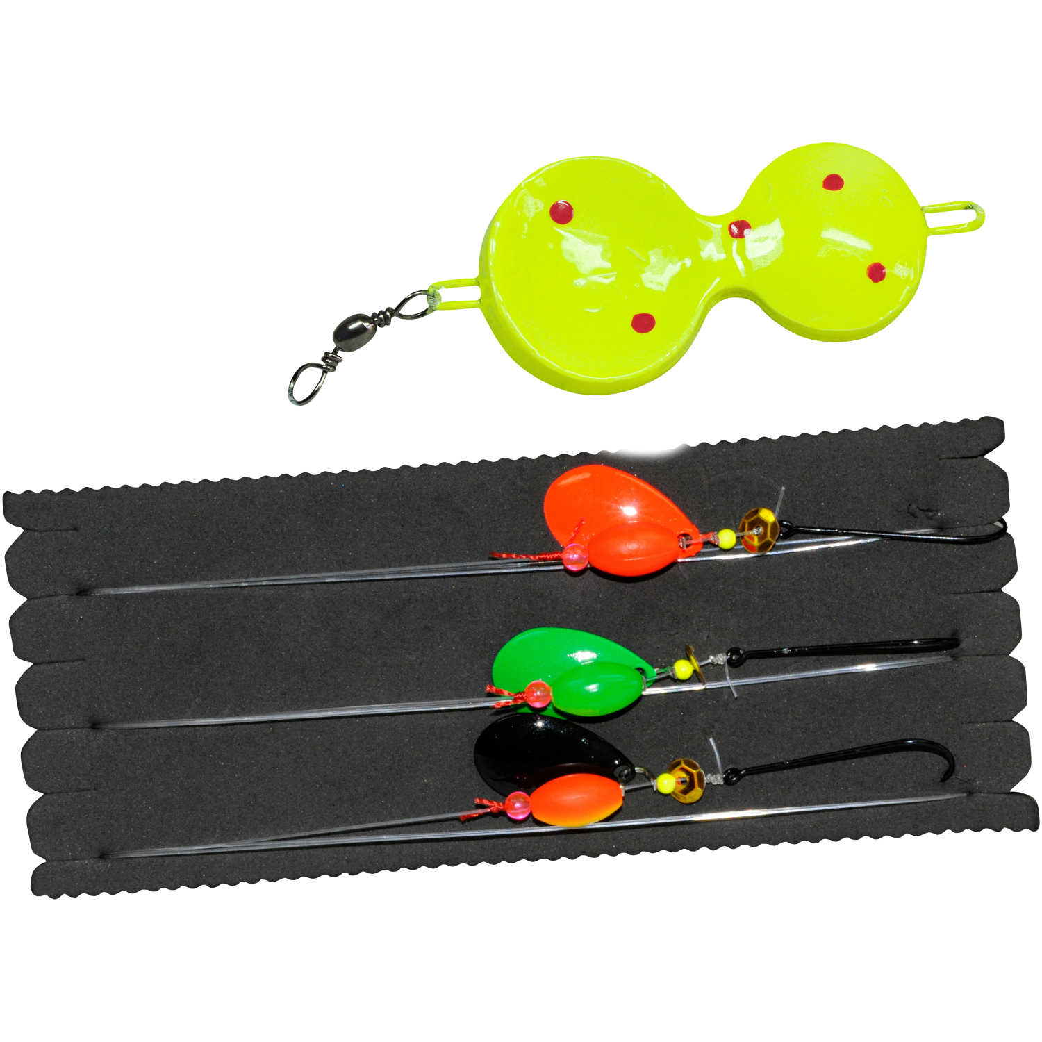 Eisele Flounder spoon rig (yellow)