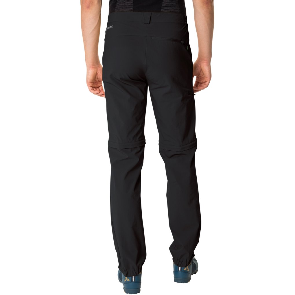 Vaude Yaras Zip-Off Pants Men - Regular - black
