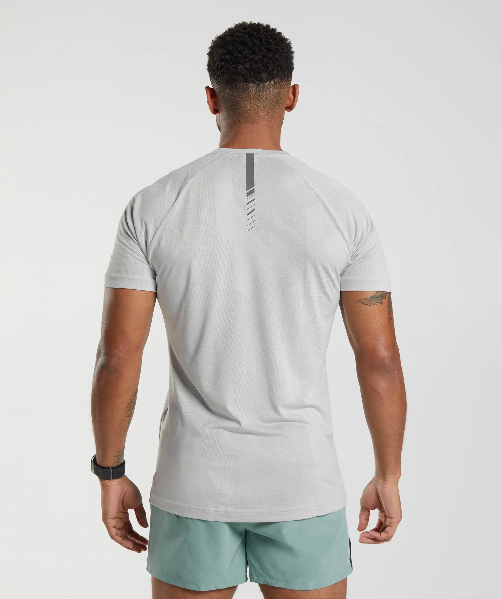Apex T-Shirt Light Grey/Smokey Grey