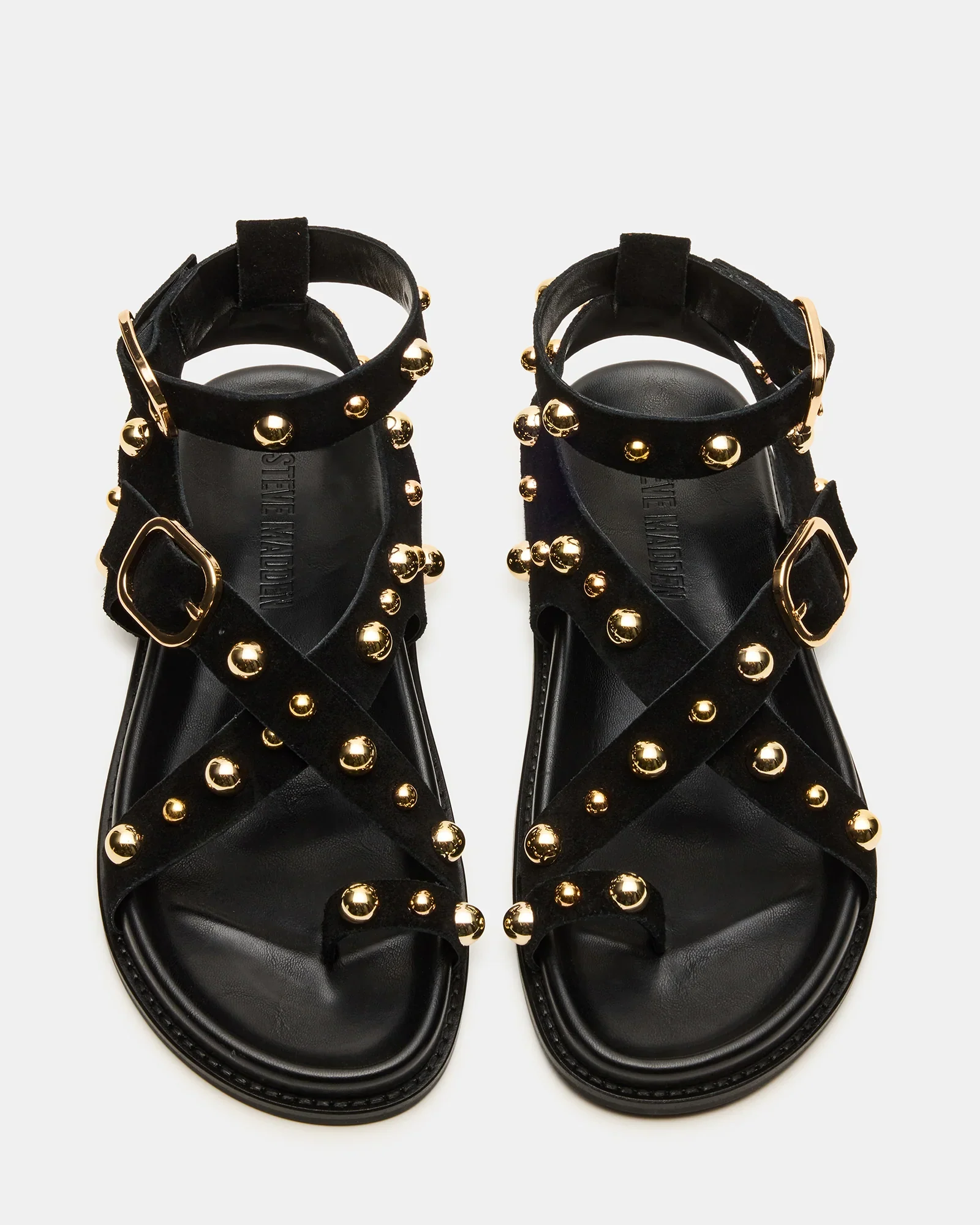 Linear Black Suede