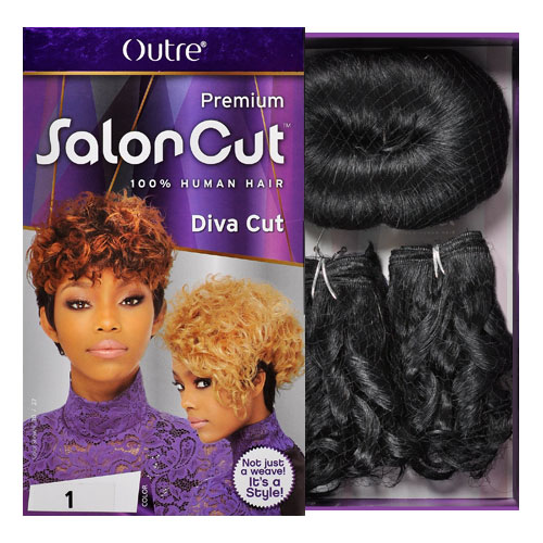 Human Hair Weave OUTRE Premium Salon Cut Diva Cut