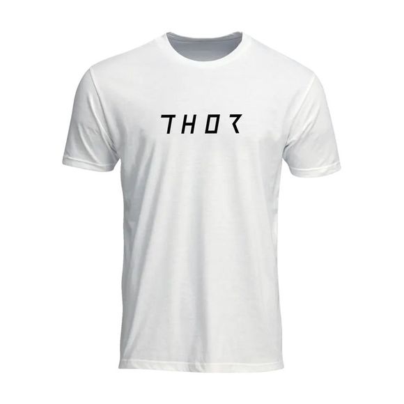 T -shirt short sleeves Thor Stamped - WhiteRef: TO3411