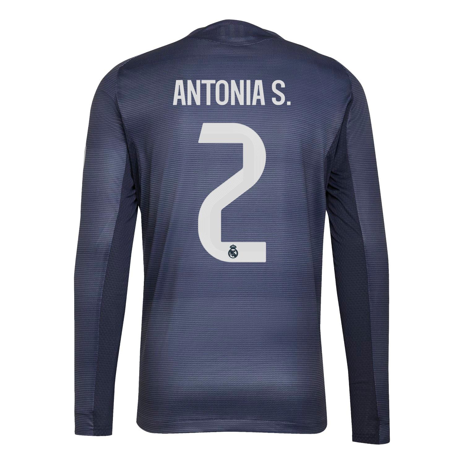 Mens Away Long Sleeve Authentic Shirt 25/26 Navy