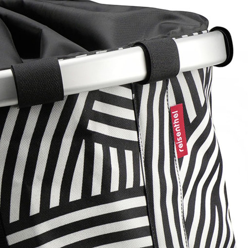 KLICKfix Reisenthel 0303 Bikebasket - 15L - zebra