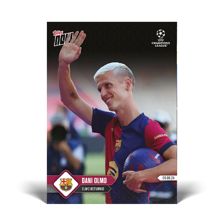 Dani Olmo - Olmo returns! - 24/25 UCL TOPPS NOW® Card 144