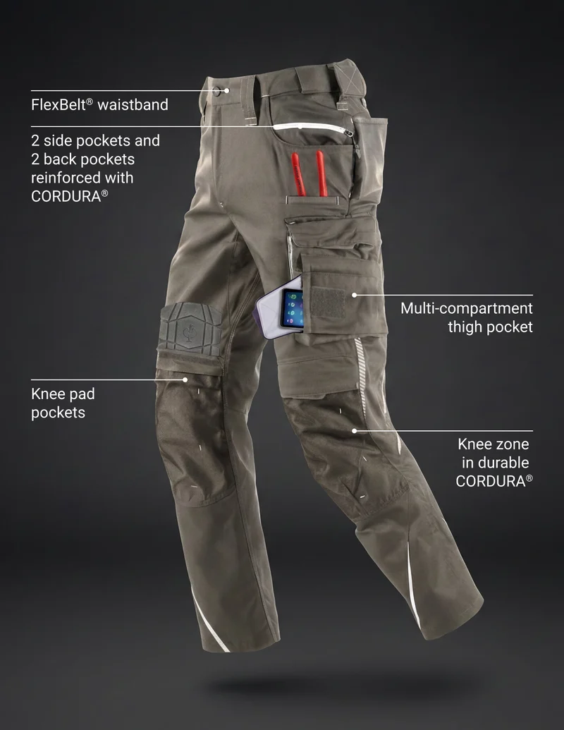 Cargo Work Pants e.s.motion 2020