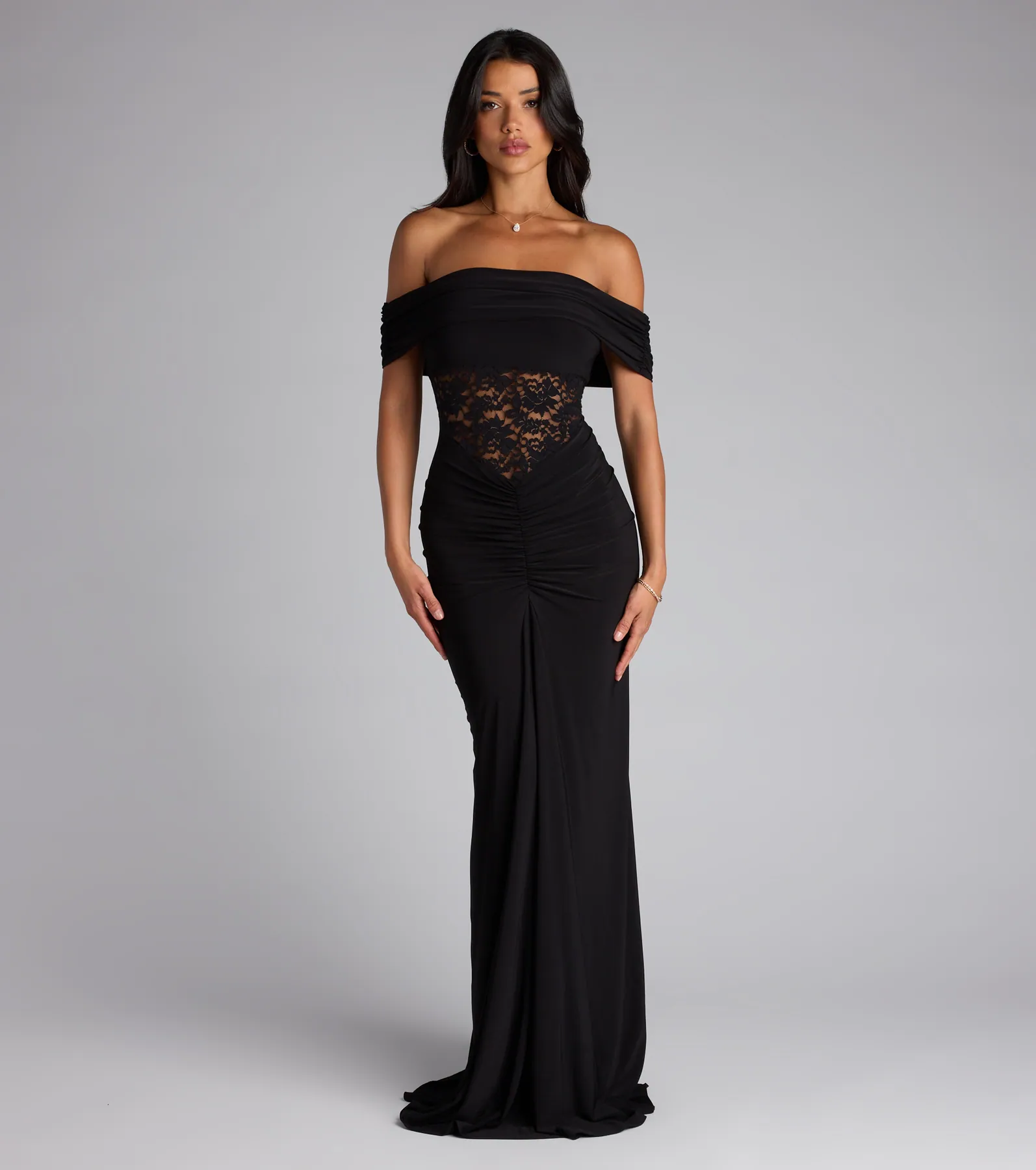Lily Off-The-Shoulder Mermaid Formal Dress