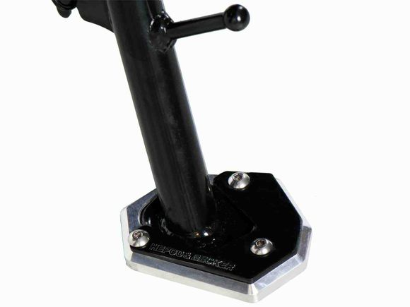 Hepco & Becker side stand extension - black/silverHONDA 650 CBR 650 R ABS (RH01) - 2021 - 2023Ref: Hbe00596A / 42119532 00 91