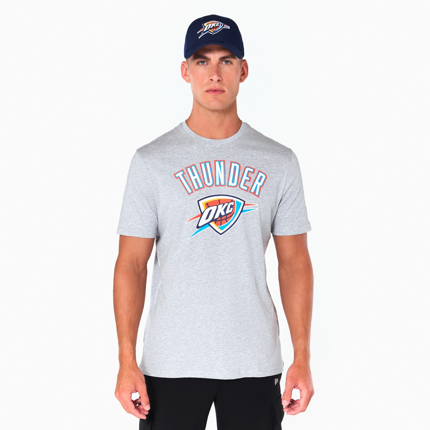 Oklahoma City Thunder Team Logo New Era NBA T-Shirt