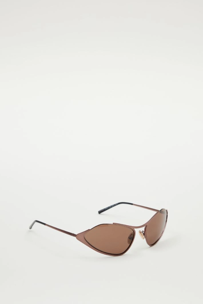 Cat-eye sunglasses - BROWN