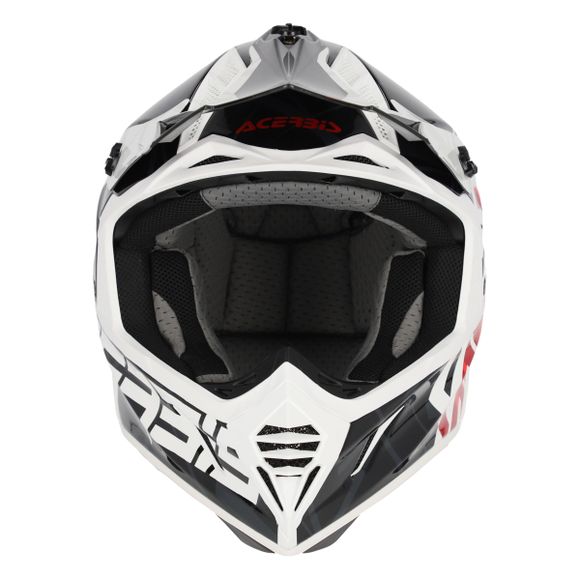 Casque cross Acerbis X-TRACK VTR ECE 2206 2024 - Noir / BlancRef : AE5305