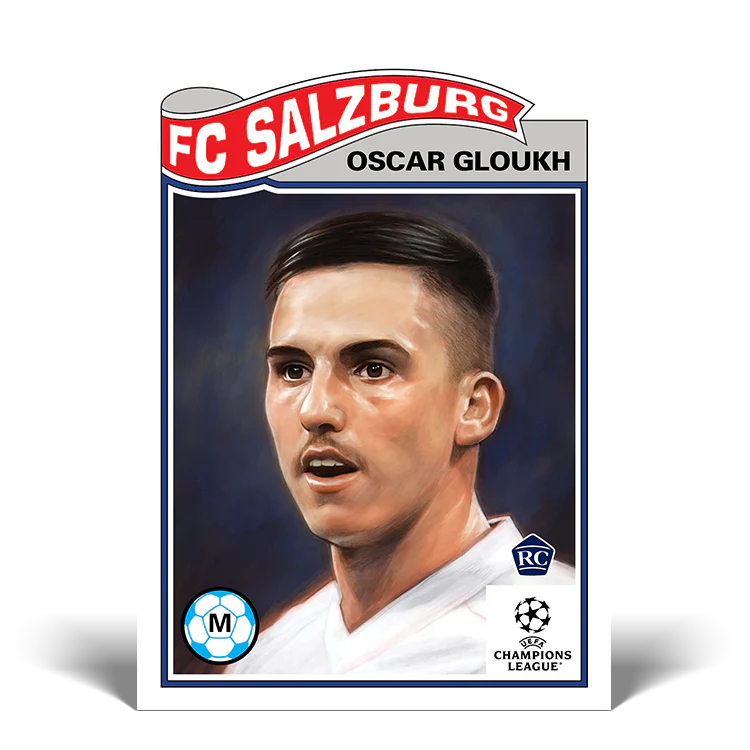 Topps UK - UCC Living Set Card #635 - Oscar Gloukh