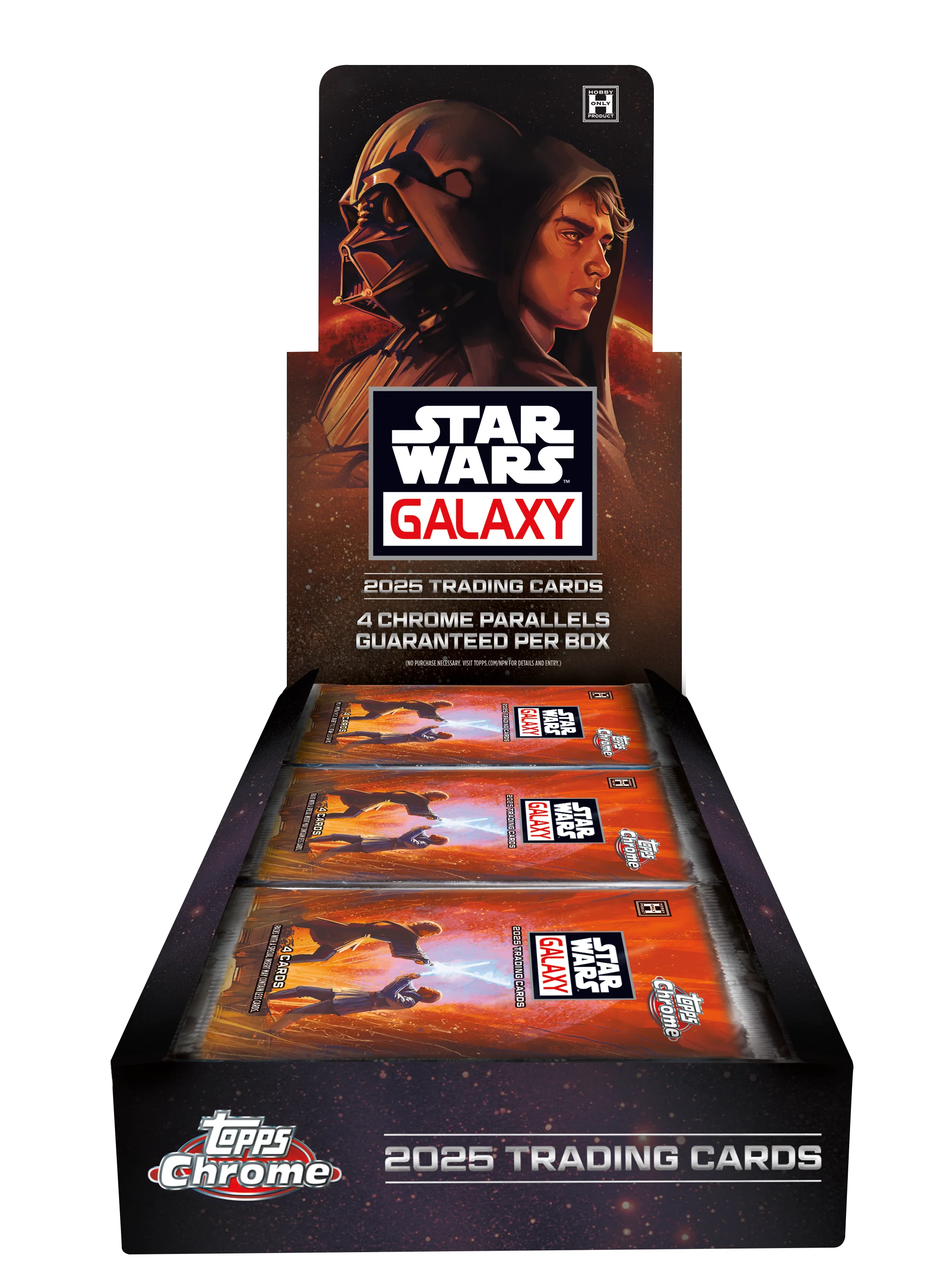 2025 Star Wars Chrome® Galaxy - Hobby Box
